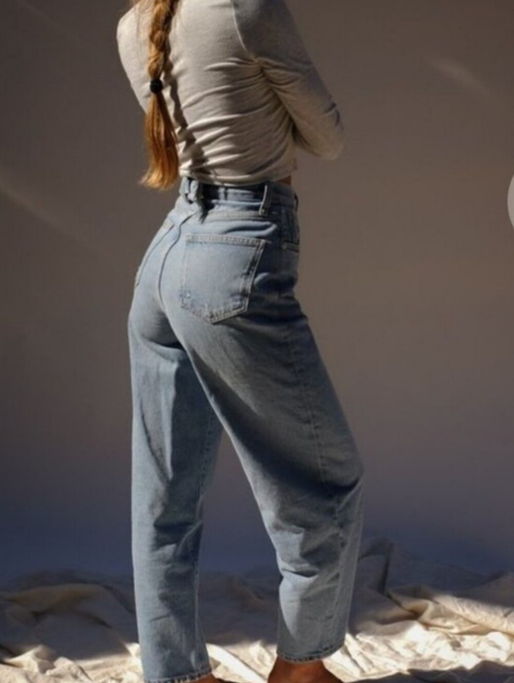 AGOLDE BALLOON HIGH RISE JEANS - Picture 2 of 8